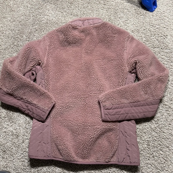 Patagonia Retro X deep pile jacket rose taupe pink Medium women - Picture 6 of 6